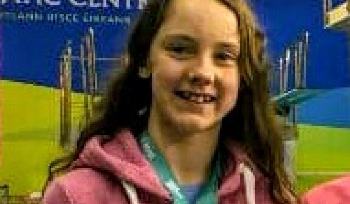 Irish champion! Young Kildare swimmer records personal best on route to