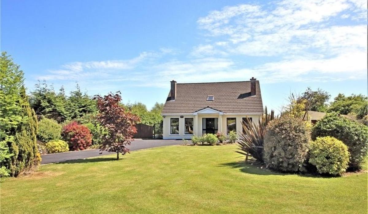 This sophisticated family home on the outskirts of Kilcock features a double for