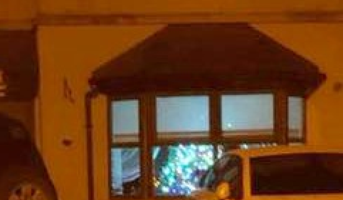 Too early?! Christmas Tree spotted in Newbridge sitting room