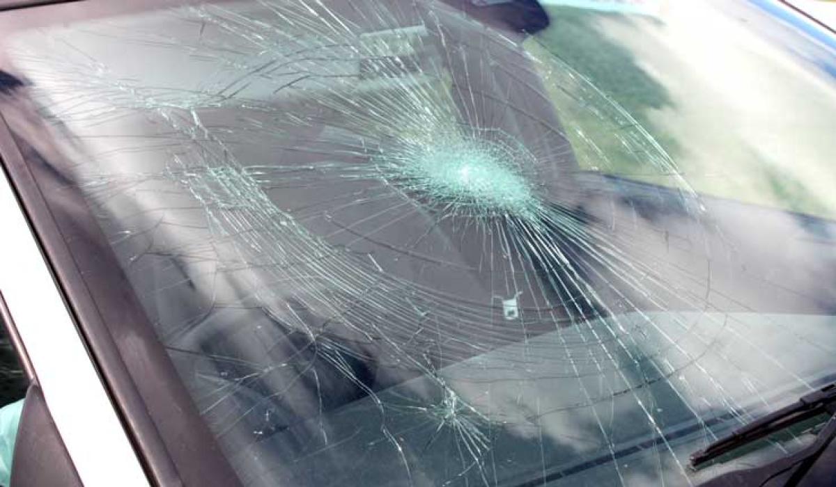 Athy Gardaí investigating criminal damage to car parked outside house