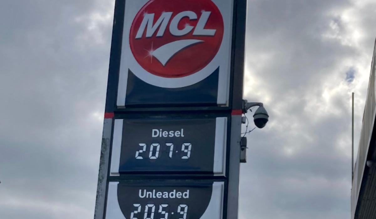Kildare petrol and diesel survey shows prices over €2 in Naas and