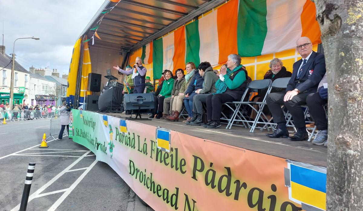 PICS AND REPORT First Newbridge, Co Kildare, St Patrick's Day parade