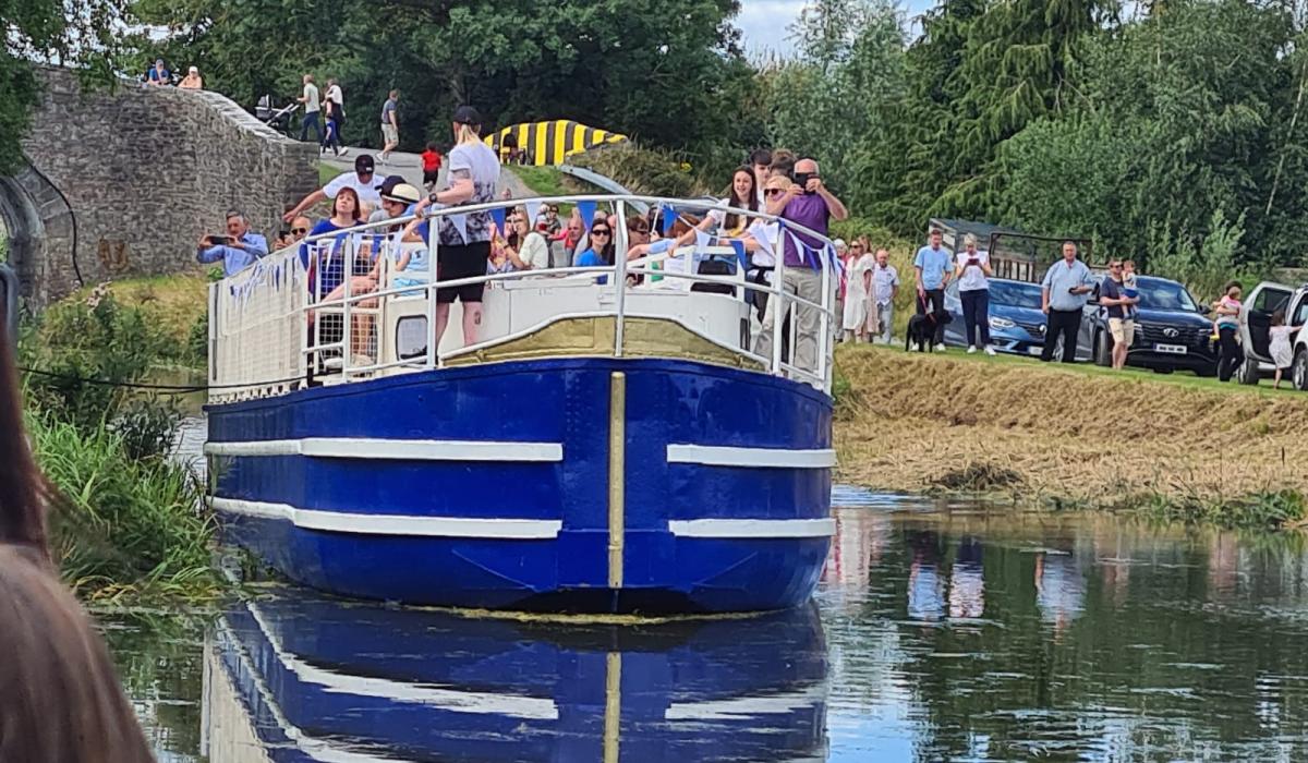 Historic barge makes a return to Kildare village Kildare Now