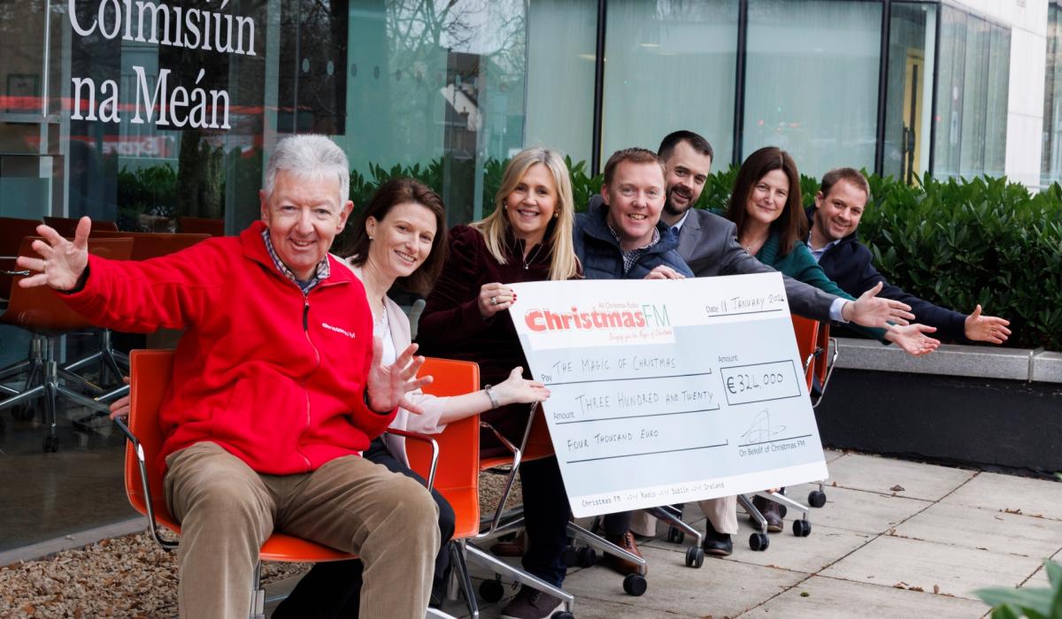 Christmas FM raised €325,000 for charities over the festive period in