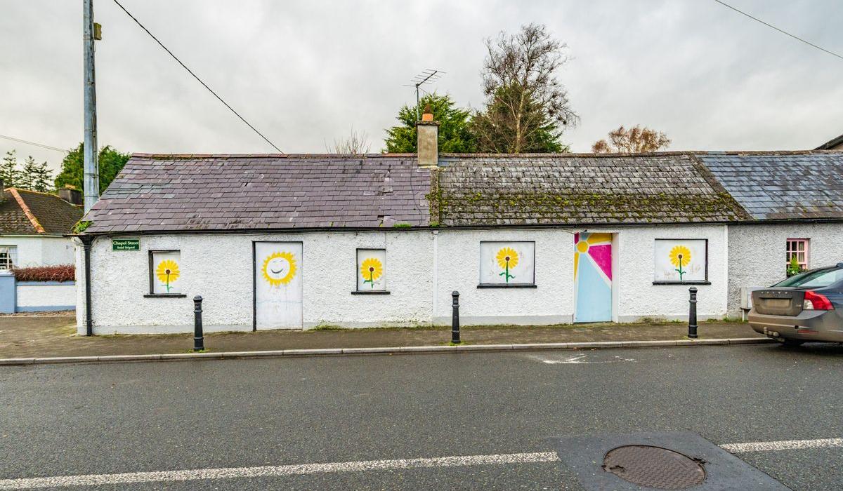 PHOTOS: Fire-damaged Kildare cottages beside Liffey with €150k guide price 