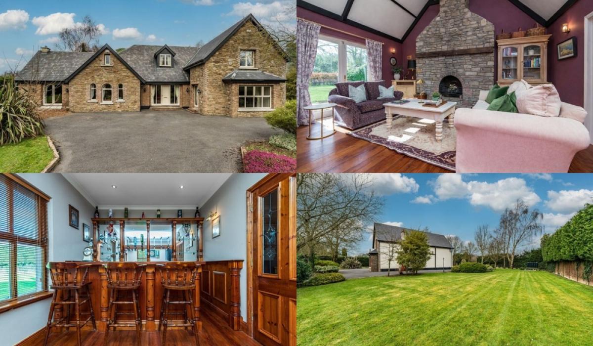 PICTURES: Spectacular Kildare home with its own bar now on sale for €825,000