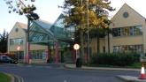 Three people on trolleys at Kildare's main hospital today