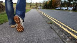 Road narrows to be implemented by Kildare County Council while foothpath repairs take place