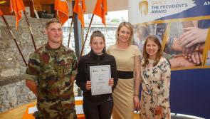 2 Gaisce Adventure Seekers from Kildare take on Defence Forces Challenge