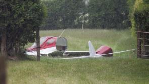 GALLERY:  Gardaí and air accident investigators near the scene of the fatal plane crash in Belan, Moone.