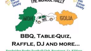 Launch party with BBQ and DJ taking place at Newbridge Rugby Club tonight for team 'Mon-We-Golia'