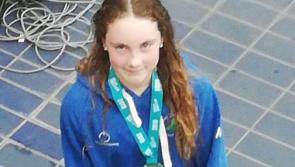 Kildare swimmer Aoife Doran (12) wins a phenomenal 8 medals at the Irish Nationals in the NAC