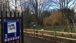 Playground in Rathangan closed temporarily this morning for works