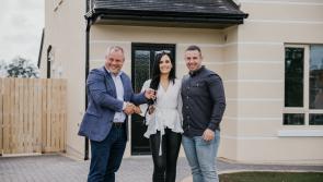 Winners of the 'Win a North Kildare House' competition move into new home in Derrinturn!