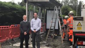 New bus shelter installed at St. Wolstan's School