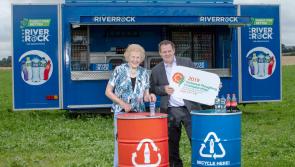 Ploughing in Carlow will ONLY sell bottles made with a minimum of 50% recycled plastic 