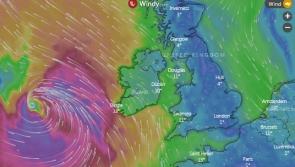 WATCH LIVE: Storm Lorenzo as it approaches Ireland today
