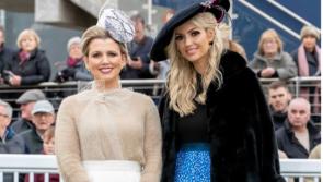 Intensive Care Nurse  Michelle scrubs  up well at Naas Racecourse