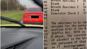 Kildare driver detained for being 'a number of times' over legal drink drive limit