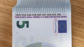 Warning about fake 'Movie Money' euro notes in circulation 