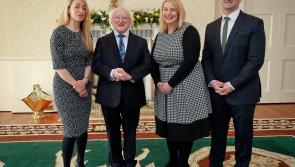 President Higgins honours two Maynooth University scientists with Future Research Leaders Award
