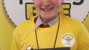 Celbridge girl Áine is crowned Kildare's Spelling Bee champion