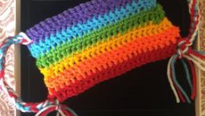 Kildare Yarn Bombers encouraging people at home to pick up crocheting 