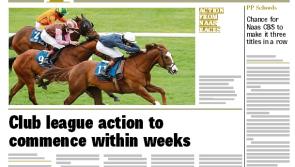 In this week's Leinster Leader Sport