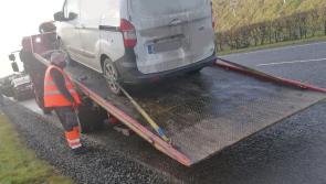 Gardaí seize van after L driver speeding at almost 150km/hr on M7 