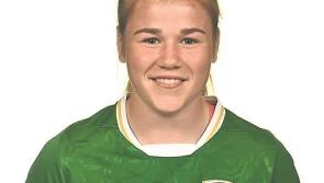 Kildare's Orlaith O'Mahony wears the green of Ireland