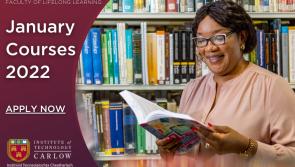 IT Carlow&rsquo;s Faculty of Lifelong Learning presents its January Courses 2022