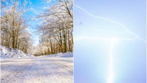 Latest Met Eireann weather forecast for Ireland with snow, hail and thunderstorms in forecast