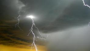 WEATHER ALERT: Met Eireann issues weather warning for 'heavy, thundery downpours' and chance of spot flooding for Co Kildare this evening