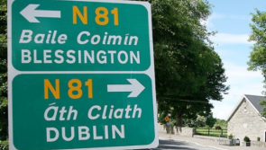 Traffic on N81 to Blessington moving slowly