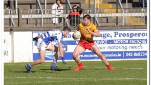 Red hot Fogarty helps Larries to victory over Naas in low scoring Championship affair