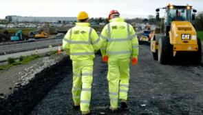 Traffic update: note new layout at Naas South, plus local roadworks 