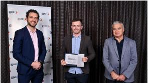 Kildare footballer Niall Kelly graduates from the Jim Madden GPA Leadership Programme