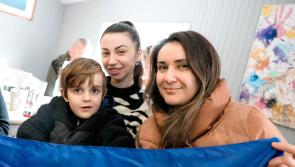 Ukrainian nationals in Kildare gather in Newbridge to lend support to one another 