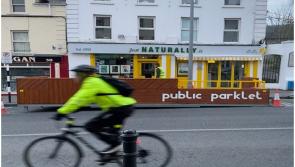 Kildare County Council installs first Public Parklet on Main Street, Naas