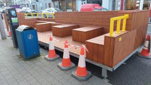 Call for parklet to be relocated in Naas, Kildare