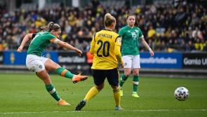 WATCH: Republic of Ireland star Katie McCabe scores against Sweden