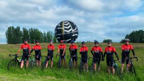 Kildare cyclists' €20,000 fundraising challenge