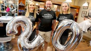 PHOTO GALLERY: Kildare barber's Roches celebrate 20th anniversary 