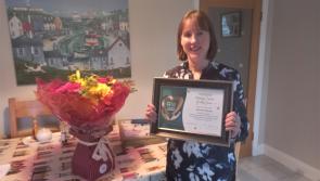 Woman receives Kildare Family Carer of the Year 2022 Award