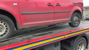 Untaxed van with defective brakes and gears being driven by intoxicated driver seized by Kildare gardaí