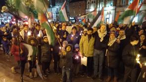 BREAKING: Over 300 attend Palestine solidarity vigil in Kildare