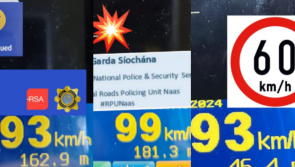 Kildare Gardaí catch several cars travelling 30km/h ABOVE speed limit on wet road
