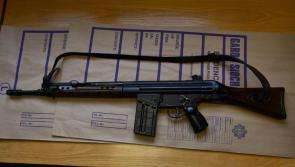 PHOTOS: Three men arrested following firearms seizure in County Kildare