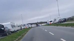 PHOTOS: Kildare councillor hits out at presence of illegal encampment and dumping near Newbridge