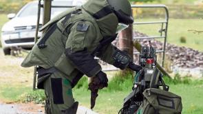 Bomb squad called to town located on Kildare-Offaly border following discovery of suspicious device